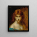 Judith - Jean-Jacques Henner — indrammet kunstværk på væggen
