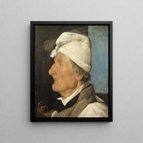 Le Menuisier - Jean-Jacques Henner — indrammet kunstværk på væggen
