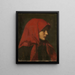 Landmandsmaleri - Jean-Jacques Henner — indrammet kunstværk på væggen