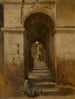 Ruelle i Rom - Jean - Jacques Henner — visning af kunstværket