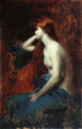 Rêverie - Jean-Jacques Henner — visning af kunstværket