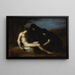 Saint Sébastien - Jean-Jacques Henner — indrammet kunstværk på væggen