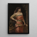 Judith - Jean-Joseph Benjamin-Constant — indrammet kunstværk på væggen