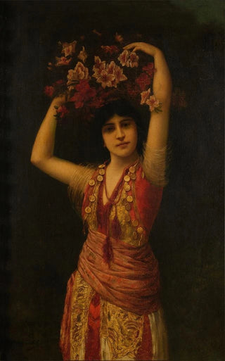 JeanJosephBenjamin Constant - Woman with Basket.webp