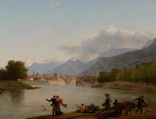 Grenoble - Jean-Joseph-Xavier Bidauld — visning af kunstværket