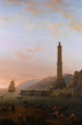 Le phare de Gênes - Jean-Joseph-Xavier Bidauld — visning af kunstværket