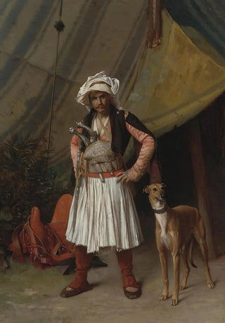 JeanLon Grme - A BashiBazouk And His Dog.webp