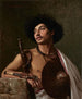 En Bichari-kriger - Jean-Léon Gérôme — visning af kunstværket