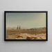 Caravane passant les colosses de Memnon Thèbes - Jean-Léon Gérôme — indrammet kunstværk på væggen