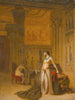 Cleopatra og Caesar - Jean-Léon Gérôme — visning af kunstværket