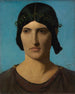 Tête af en italiensk kvinde - Jean-Léon Gérôme — visning af kunstværket