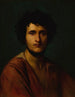Studie af portræt af Giacomo Orlandi de Subiaco - Jean-Léon Gérôme — visning af kunstværket
