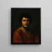 Studie af portræt af Giacomo Orlandi de Subiaco - Jean-Léon Gérôme — indrammet kunstværk på væggen