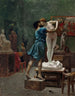 Pygmalion og Galatée (oljemaleri) - Jean - Léon Gérôme — visning af kunstværket