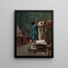 Pygmalion og Galatée (oljemaleri) - Jean - Léon Gérôme — indrammet kunstværk på væggen