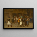 La Procession des anciens - Jean-Léon Gérôme — indrammet kunstværk på væggen