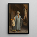La Main Secourable - Jean-Léon Gérôme — indrammet kunstværk på væggen