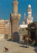 En varm dag i Kairo - Jean-Léon Gérôme — visning af kunstværket
