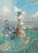 Ved Havkanten - Jean-Louis Forain — visning af kunstværket