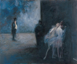 JeanLouis Forain - BackstageSymphony in Blue.webp