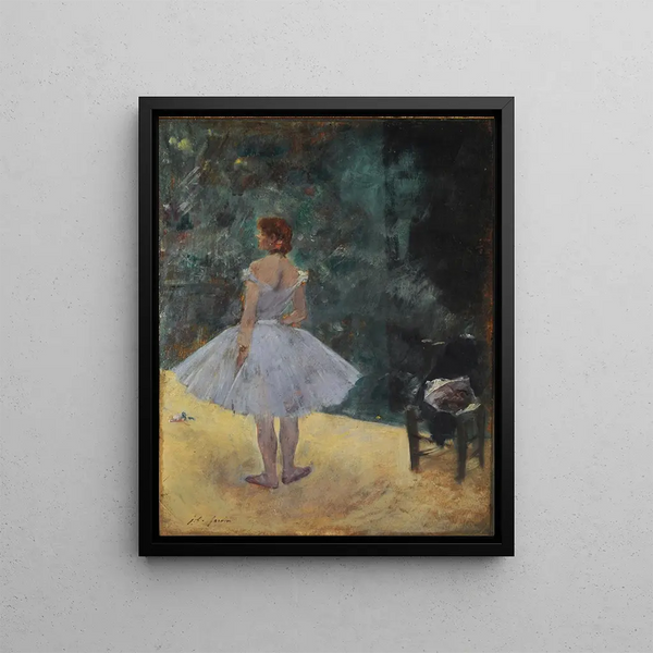 La Danseuse La Bailarina - Jean-Louis Forain — indrammet kunstværk på væggen