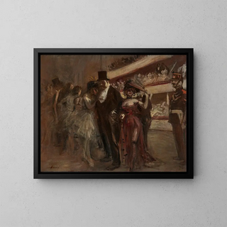 La scène d'opéra - Jean-Louis Forain — indrammet kunstværk på væggen