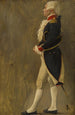 La voûte d'acier silhouette du marquis de Lafayette - Jean-Paul Laurens — visning af kunstværket