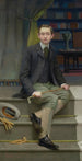 Portrait af en ung mand fra edouardianerperioden - Jean-Pierre-Charles de Chabannes La Palice — visning af kunstværket