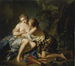 Jupiter-maleri under Diane og Callistos træk - Jean-Simon Berthélemy — visning af kunstværket