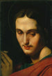 Tête de Saint Jean l'Évangéliste - Jean-Auguste-Dominique Ingres — visning af kunstværket