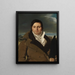 Joseph-Antoine Moltedo - Jean-Auguste-Dominique Ingres — indrammet kunstværk på væggen