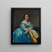 Joséphine-Éléonore-Marie-Pauline de Galard de Brassac de Béarn Princesse de Broglie - Jean-Auguste-Dominique Ingres — indrammet kunstværk på væggen