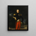 Portræt af prins Ferdinand-Philippe, hertug af Orléans, foran haven ved Château de Saint-Cloud - Jean-Auguste-Dominique Ingres — indrammet kunstværk på væggen