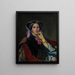 Portrait af Madame Gonse - Jean-Auguste-Dominique Ingres — indrammet kunstværk på væggen