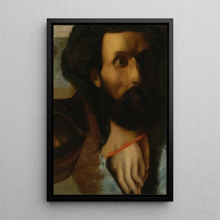 Jean Auguste Dominique Ingres - Sketch Of Head And Hands Of St John For Jsus Remet Saint Pierre Les Clefs Du Paradis.webp