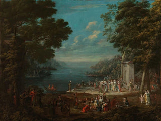 Jean Baptiste Vanmour - Ladies Outing at Hnkr skelesi along the Bosporus.webp