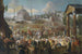 Procession des sultans à Istanbul - Jean-Baptiste Vanmour — visning af kunstværket