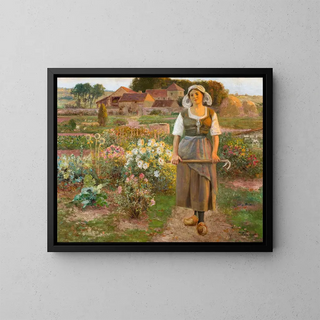 Jean Beauduin - Maiden in the Garden.webp