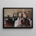 Altercation dans les couloirs de l'Opéra - Jean Béraud — indrammet kunstværk på væggen