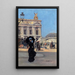foran Operaen - Jean Béraud Source: Tableau Devant l'Opéra - Jean Béraud | Reproduction — indrammet kunstværk på væggen