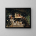 Dîner aux Ambassadeurs - Jean Béraud — indrammet kunstværk på væggen