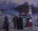 Tysk flagmaleri ved Invalides - Jean Béraud — visning af kunstværket