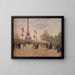 Entréen til verdensudstillingen 1889 - Jean Béraud — indrammet kunstværk på væggen