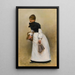 La Servante - Jean Béraud — indrammet kunstværk på væggen