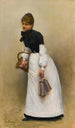 La Servante - Jean Béraud — visning af kunstværket