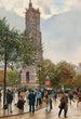 La Tour Saint-Jacques - Jean Béraud — visning af kunstværket