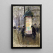 La colonne Morris - Jean Béraud — indrammet kunstværk på væggen