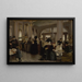 La pâtisserie Gloppe - Jean Béraud — indrammet kunstværk på væggen