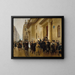 La sortie du lycée Condorcet - Jean Béraud — indrammet kunstværk på væggen