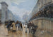 L'ulykke Porte Saint-Denis - Jean Béraud — visning af kunstværket